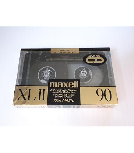 Amazon.com: Maxell XL-II 90-Minute Blank Audio Cassette : Xlii90